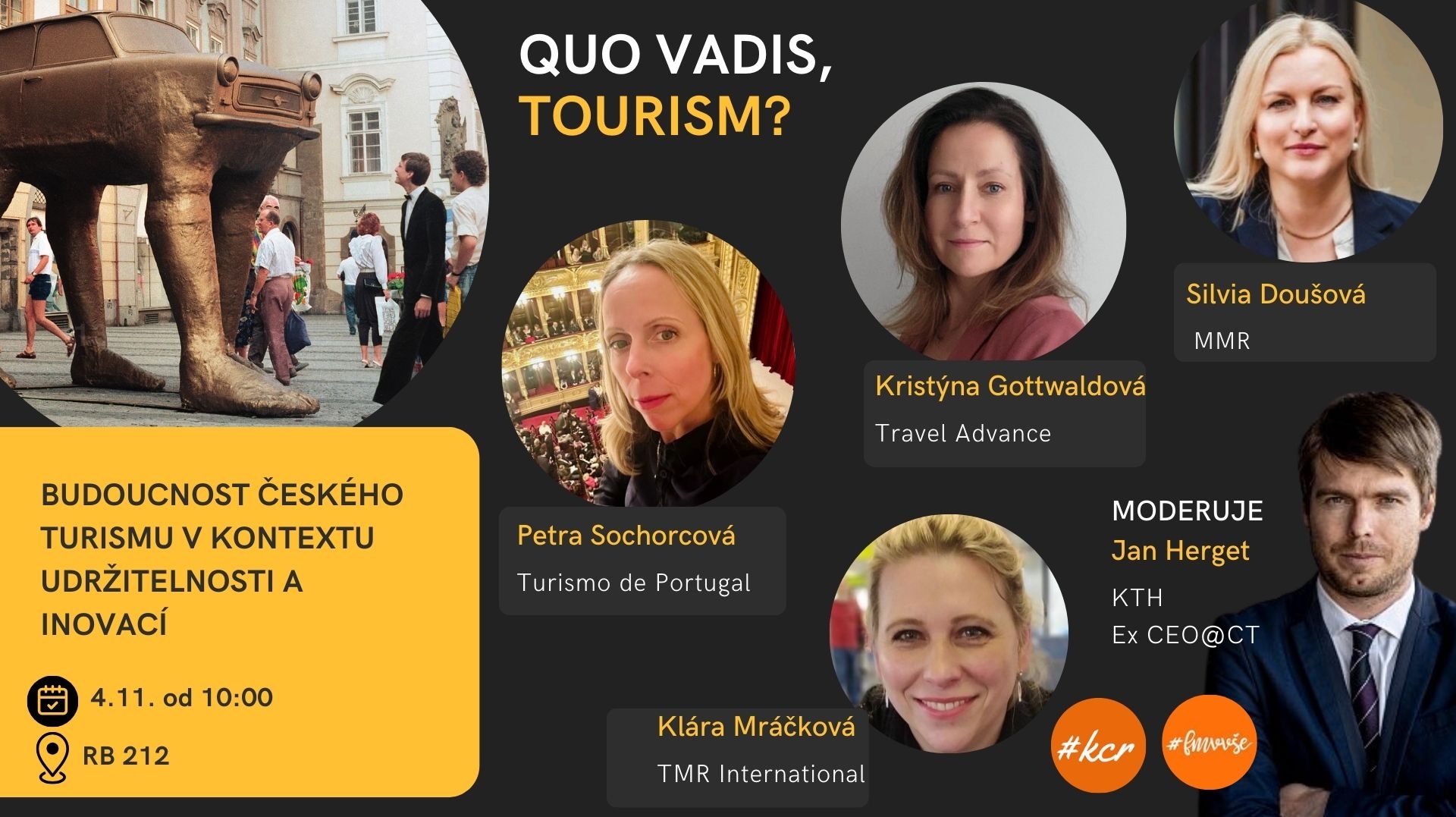 QUO VADIS, TOURISM? BUDOUCNOST ČESKÉHO TURISMU V KONTEXTU UDRŽITELNOSTI A INOVACÍ